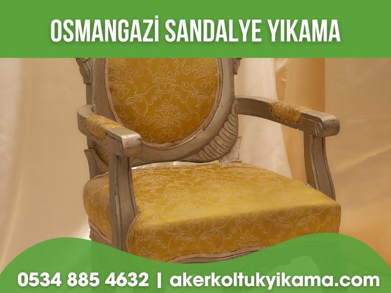 Bursa Osmangazi Sandalye Yıkama